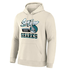 NHL Cream San Jose Sharks Alternate Legacy Hoodie