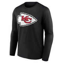 Team Authentic Personalized Name & Number Long Sleeve T-Shirt - Kansas City Chiefs