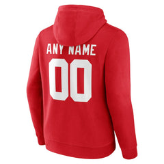 Team Authentic Personalized Name & Number Hoodie - New York Giants