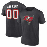 Team Authentic Personalized Name & Number T-Shirt - Tampa Bay Buccaneers