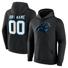 Team Authentic Personalized Name & Number Hoodie - Carolina Panthers