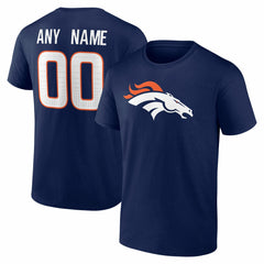 Team Authentic Personalized Name & Number T-Shirt - Denver Broncos