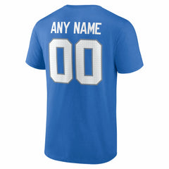 Team Authentic Personalized Name & Number T-Shirt - Detroit Lions