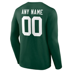 Team Authentic Personalized Name & Number Long Sleeve T-Shirt - Green Bay Packers