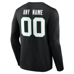 Team Authentic Personalized Name & Number Long Sleeve T-Shirt - New York Jets