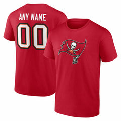 Team Authentic Personalized Name & Number T-Shirt - Tampa Bay Buccaneers