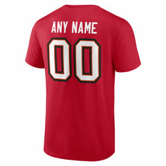 Team Authentic Personalized Name & Number T-Shirt - Tampa Bay Buccaneers