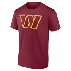 Team Authentic Personalized Name & Number T-Shirt - Washington Commanders