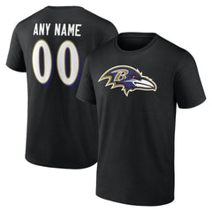 Big & Tall Team Authentic Custom T-Shirt - Baltimore Ravens