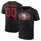 Big & Tall Team Authentic Custom T-Shirt - San Francisco 49ers