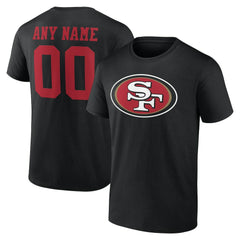 Big & Tall Team Authentic Custom T-Shirt - San Francisco 49ers