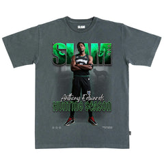 NBA Anthony Edwards Minnesota Timberwolves SLAM Unisex Cover T-Shirt
