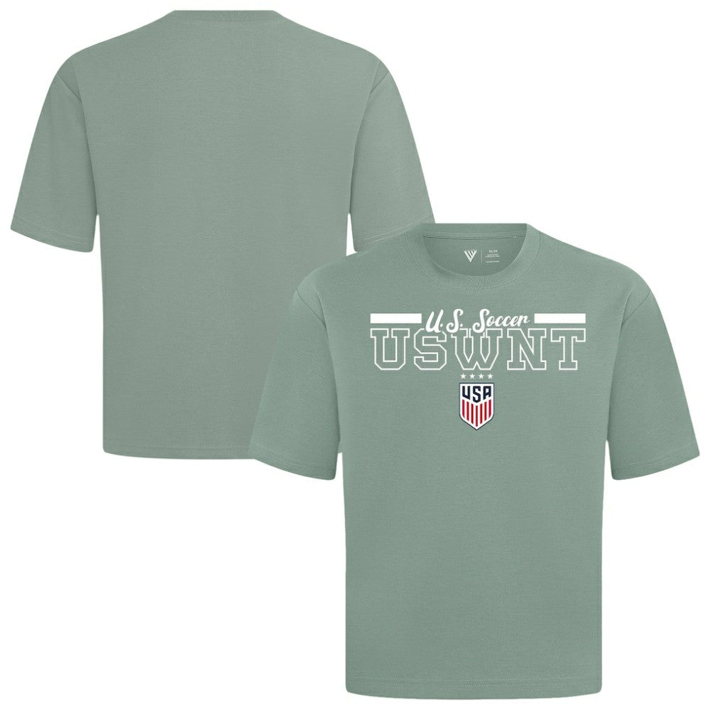 USWNT Levelwear Vanguard Luxe Signature T-Shirt - Green