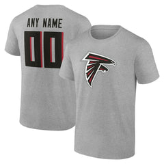 Big & Tall Team Authentic Custom T-Shirt - Atlanta Falcons