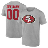 Big & Tall Team Authentic Custom T-Shirt - San Francisco 49ers