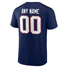 Big & Tall Team Authentic Custom T-Shirt - New England Patriots