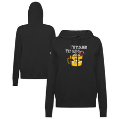 NHL Black Pittsburgh Penguins Levelwear Women's Mellow Holiday Adorn Hoodie