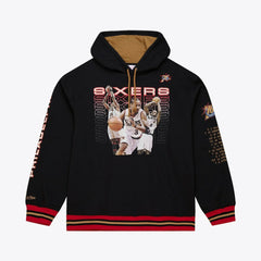 NBA Philadelphia 76ers Hardwood Classics Originals Collection 2000-2001 Team Roster Fleece Hoodie