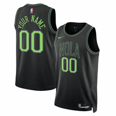 NBA New Orleans Pelicans Unisex 2025/26 City Edition Swingman Custom Jersey