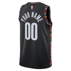 NBA Brooklyn Nets Unisex 2025/26 City Edition Swingman Custom Jersey