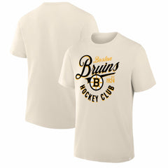 NHL Cream Boston Bruins Legacy T-Shirt