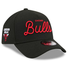 NBA Chicago Bulls x Malbon Golf Unisex 9FORTY A-Frame Adjustable Hat