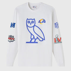 OVO x NFL Unisex Long Sleeve T-Shirt - Los Angeles Rams