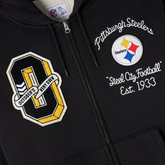 OVO x NFL Unisex Full-Zip Waffle-Lined Hoodie - Pittsburgh Steelers