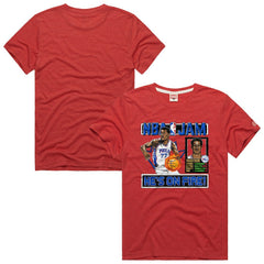 NBA VJ Edgecombe Philadelphia 76ers Homage Unisex NBA Jam Tri-Blend T-Shirt