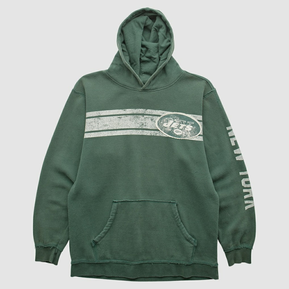 2000s Hooded Pullover Sweatshirt - New York Jets
