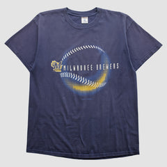 MLB Milwaukee Brewers Logo Athletic 2001 T-shirt