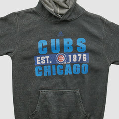 MLB Chicago Cubs Adidas 2010s Hooded Pullover Sweatshirt