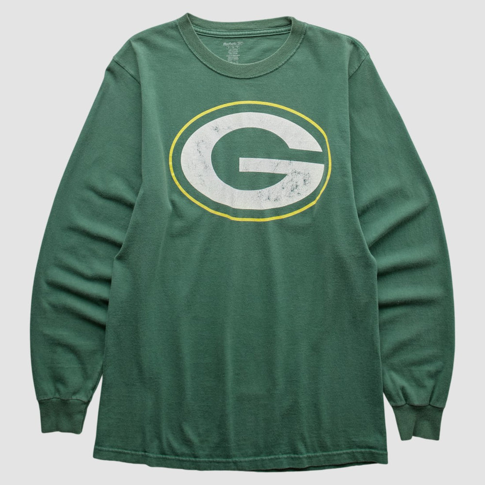 Reebok 2000s Long Sleeve T-shirt - Green Bay Packers