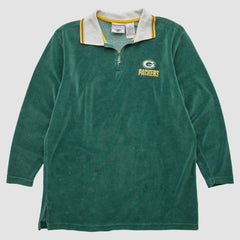 Game Day Clothing 90s 1/4 Zip Sweatshirt - Green Bay Packers