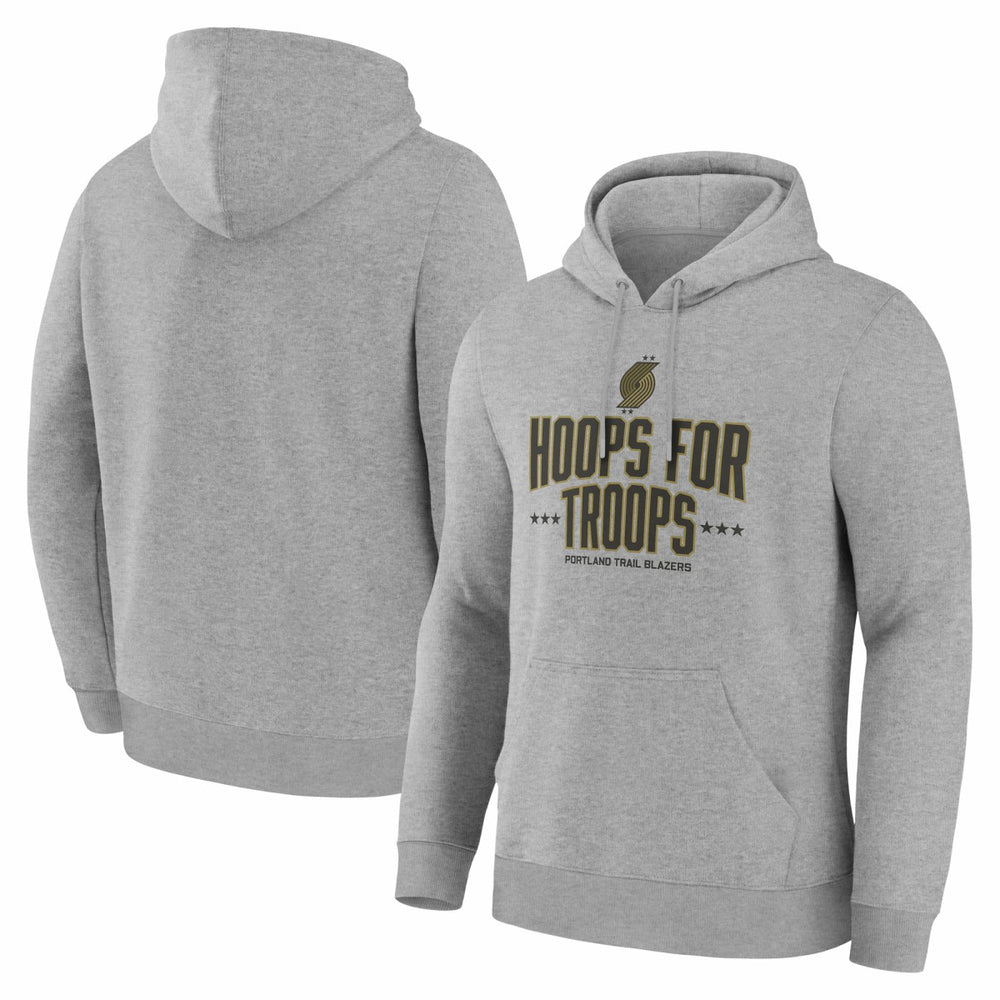 NBA Portland Trail Blazers Hoops For Troops Hoodie