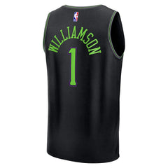 NBA Zion Williamson New Orleans Pelicans 2025/26 City Edition Fast Break Jersey