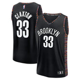 NBA Nic Claxton Brooklyn Nets 2025/26 City Edition Fast Break Jersey