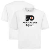 NHL White Philadelphia Flyers Levelwear Team Surge Luxe Signature Knit T-Shirt