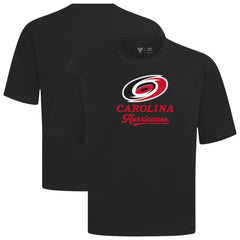 NHL Black Carolina Hurricanes Levelwear Team Surge Luxe Signature Knit T-Shirt