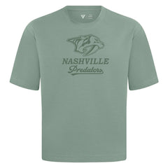 NHL Green Nashville Predators Levelwear Shadow Surge Luxe Signature Knit T-Shirt