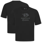 NHL Black Nashville Predators Levelwear Shadow Surge Luxe Signature Knit T-Shirt