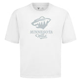 NHL White Minnesota Wild Levelwear Shadow Surge Luxe Signature Knit T-Shirt
