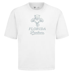 NHL White Florida Panthers Levelwear Shadow Surge Luxe Signature Knit T-Shirt