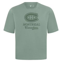 NHL Green Montreal Canadiens Levelwear Shadow Surge Luxe Signature Knit T-Shirt