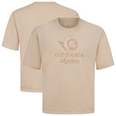 NHL Khaki Ottawa Senators Levelwear Shadow Surge Luxe Signature Knit T-Shirt