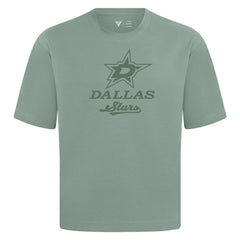 NHL Green Dallas Stars Levelwear Shadow Surge Luxe Signature Knit T-Shirt