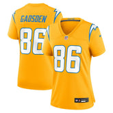 Oronde Gadsden Women's Alternate Charger Power Game Jersey - Los Angeles Chargers