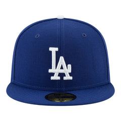 MLB Los Angeles Dodgers New Era Back-to-Back Champions Diamond Side Patch 59FIFTY Fitted Hat