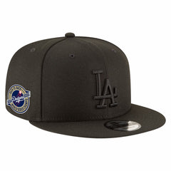 MLB Los Angeles Dodgers New Era 2024/25 Back-to-Back Champions Circle Side Patch 9FIFTY Snapback Hat