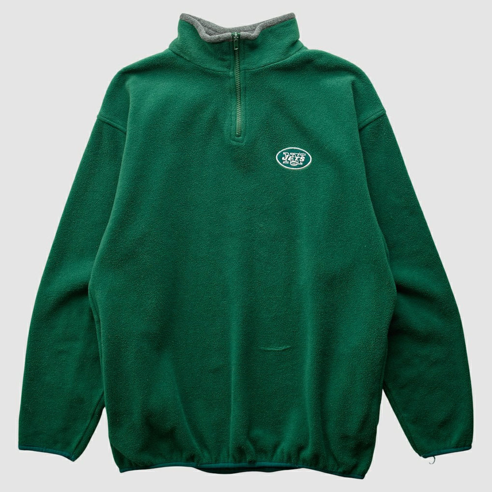Majestic 2000s 1/4 Zip Sweatshirt - New York Jets